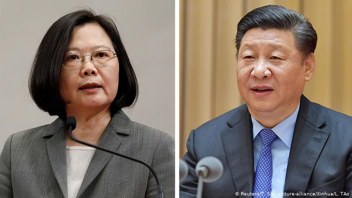 Rising tensions between China and Taiwan